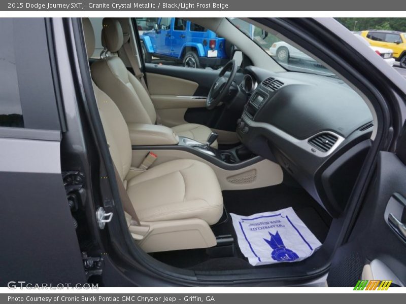 Granite Crystal Metallic / Black/Light Frost Beige 2015 Dodge Journey SXT