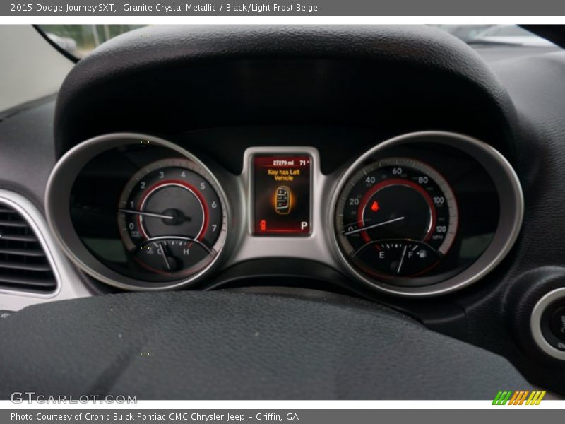Granite Crystal Metallic / Black/Light Frost Beige 2015 Dodge Journey SXT