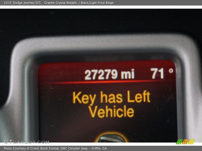Granite Crystal Metallic / Black/Light Frost Beige 2015 Dodge Journey SXT