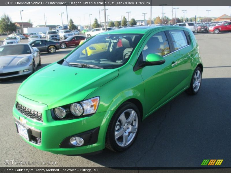 Front 3/4 View of 2016 Sonic LTZ Hatchback