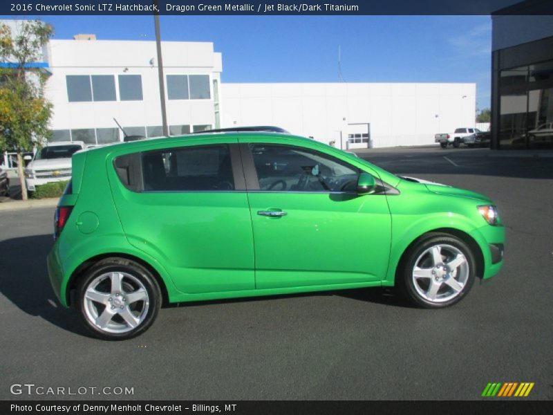  2016 Sonic LTZ Hatchback Dragon Green Metallic