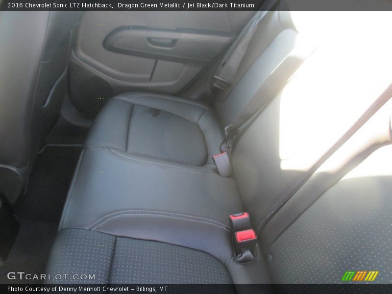 Dragon Green Metallic / Jet Black/Dark Titanium 2016 Chevrolet Sonic LTZ Hatchback