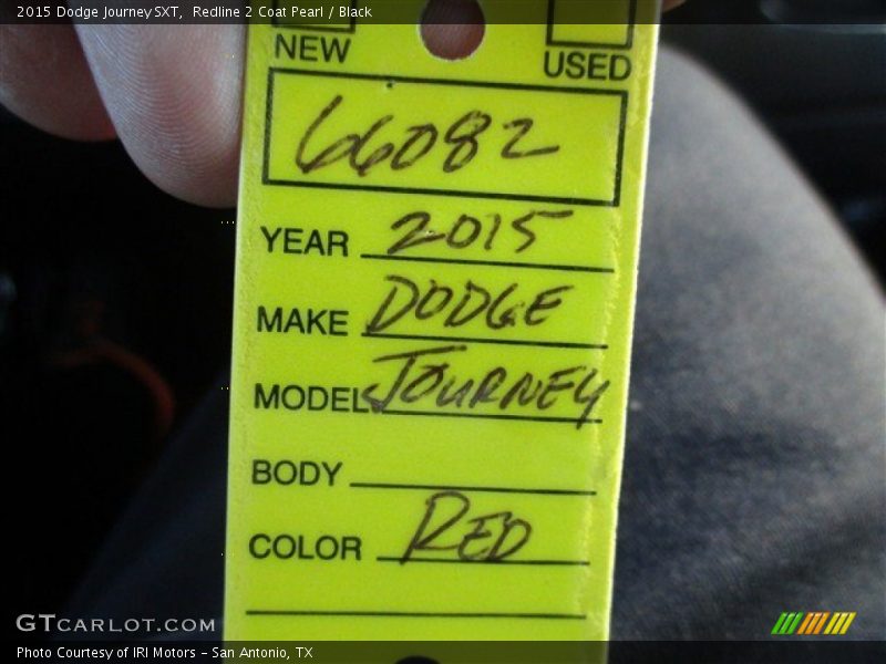 Redline 2 Coat Pearl / Black 2015 Dodge Journey SXT