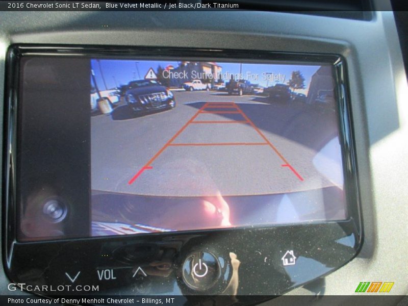 Blue Velvet Metallic / Jet Black/Dark Titanium 2016 Chevrolet Sonic LT Sedan