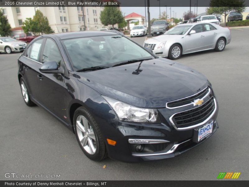 Blue Ray Metallic / Jet Black 2016 Chevrolet Cruze Limited LT