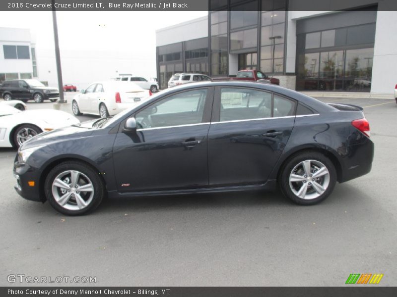 Blue Ray Metallic / Jet Black 2016 Chevrolet Cruze Limited LT