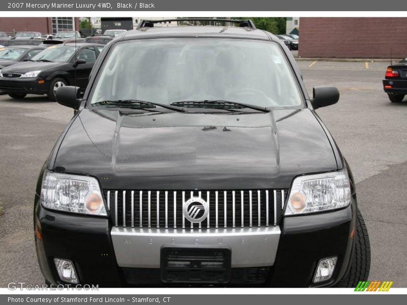 Black / Black 2007 Mercury Mariner Luxury 4WD