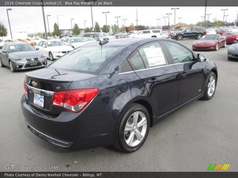 Blue Ray Metallic / Jet Black 2016 Chevrolet Cruze Limited LT
