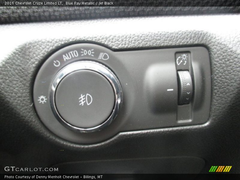 Blue Ray Metallic / Jet Black 2016 Chevrolet Cruze Limited LT