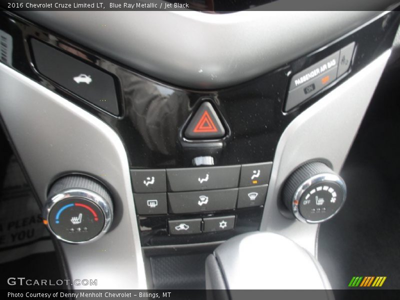 Blue Ray Metallic / Jet Black 2016 Chevrolet Cruze Limited LT