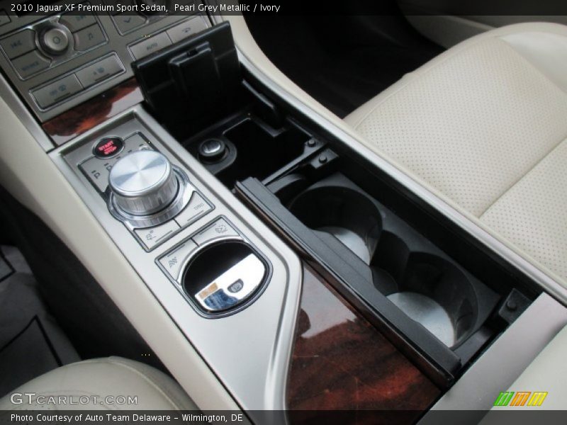 Pearl Grey Metallic / Ivory 2010 Jaguar XF Premium Sport Sedan