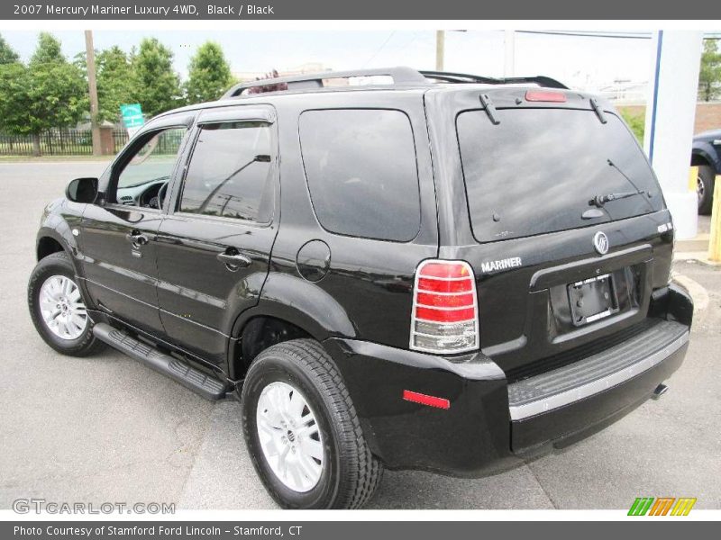 Black / Black 2007 Mercury Mariner Luxury 4WD