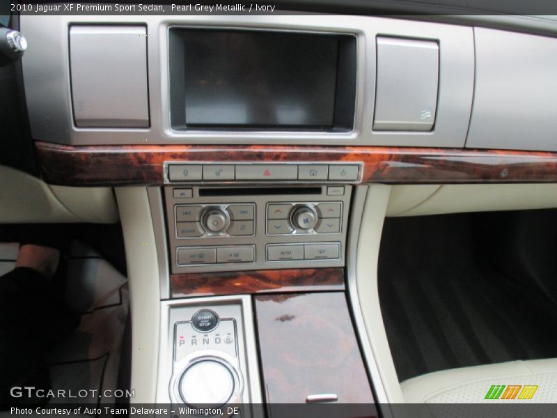 Pearl Grey Metallic / Ivory 2010 Jaguar XF Premium Sport Sedan