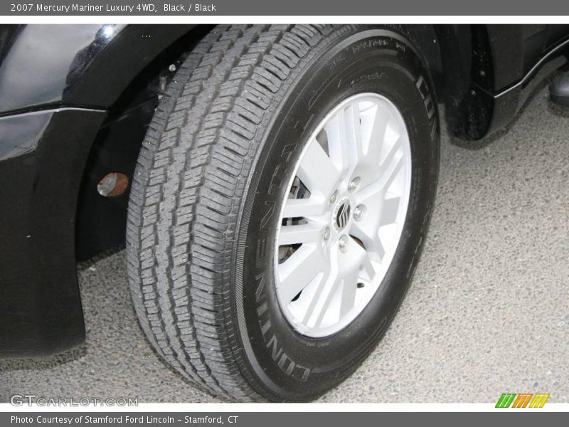 Black / Black 2007 Mercury Mariner Luxury 4WD