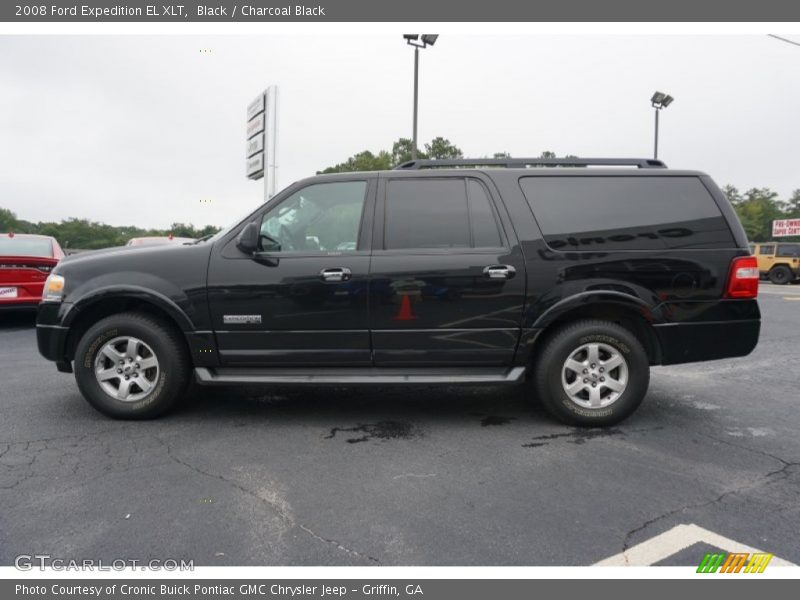 Black / Charcoal Black 2008 Ford Expedition EL XLT