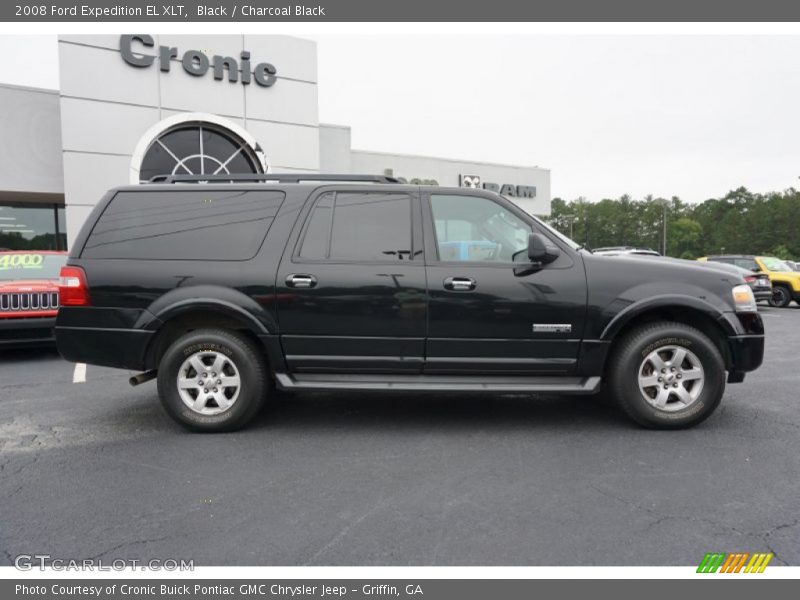 Black / Charcoal Black 2008 Ford Expedition EL XLT