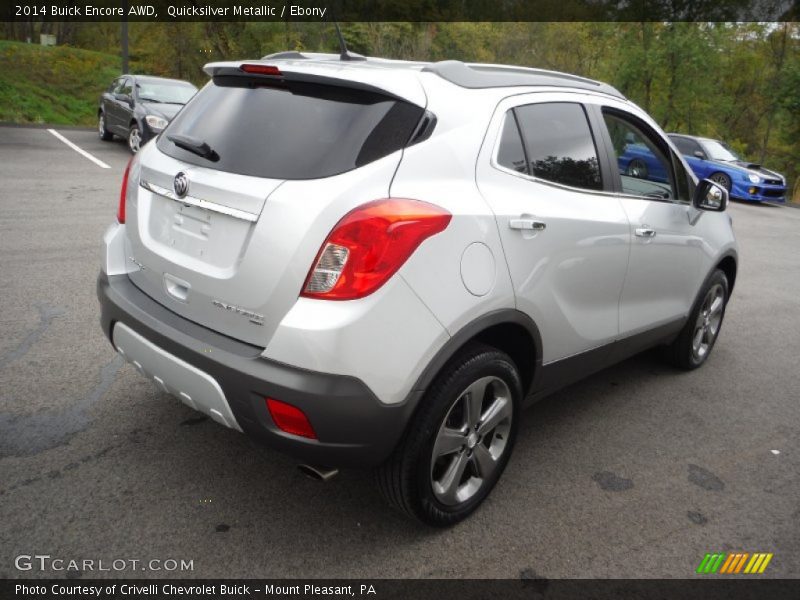 Quicksilver Metallic / Ebony 2014 Buick Encore AWD