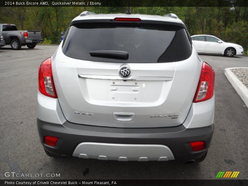 Quicksilver Metallic / Ebony 2014 Buick Encore AWD