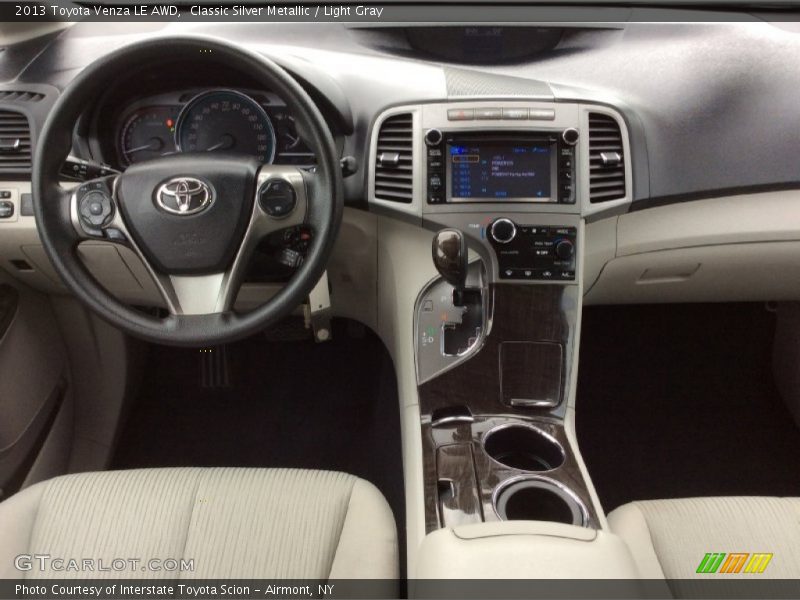 Classic Silver Metallic / Light Gray 2013 Toyota Venza LE AWD