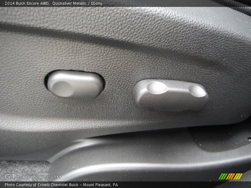 Quicksilver Metallic / Ebony 2014 Buick Encore AWD