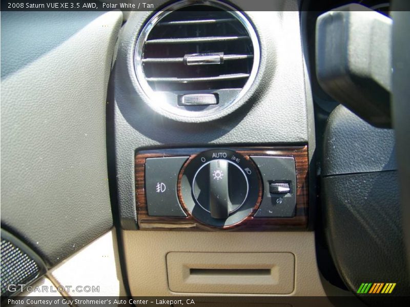 Polar White / Tan 2008 Saturn VUE XE 3.5 AWD