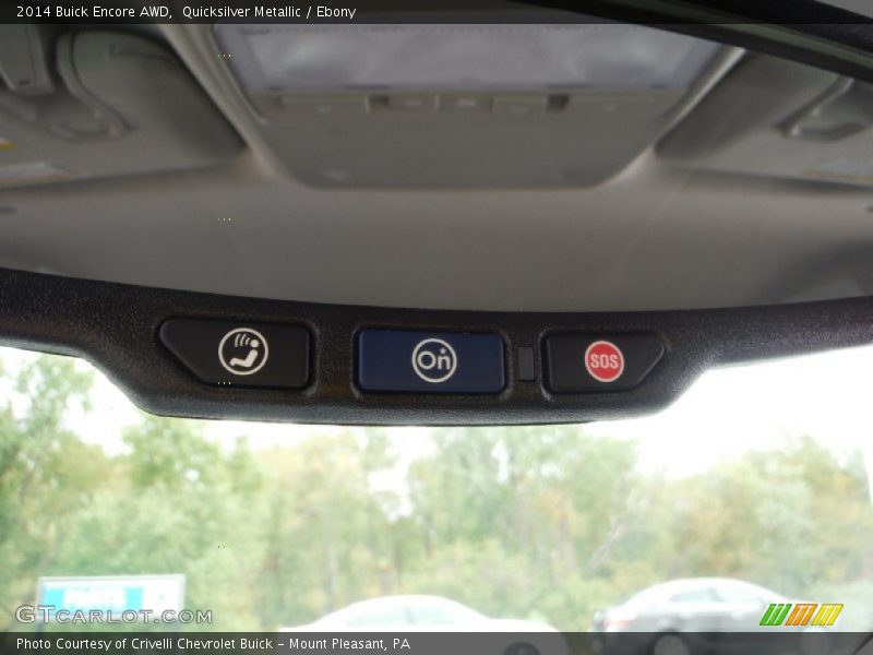 Quicksilver Metallic / Ebony 2014 Buick Encore AWD