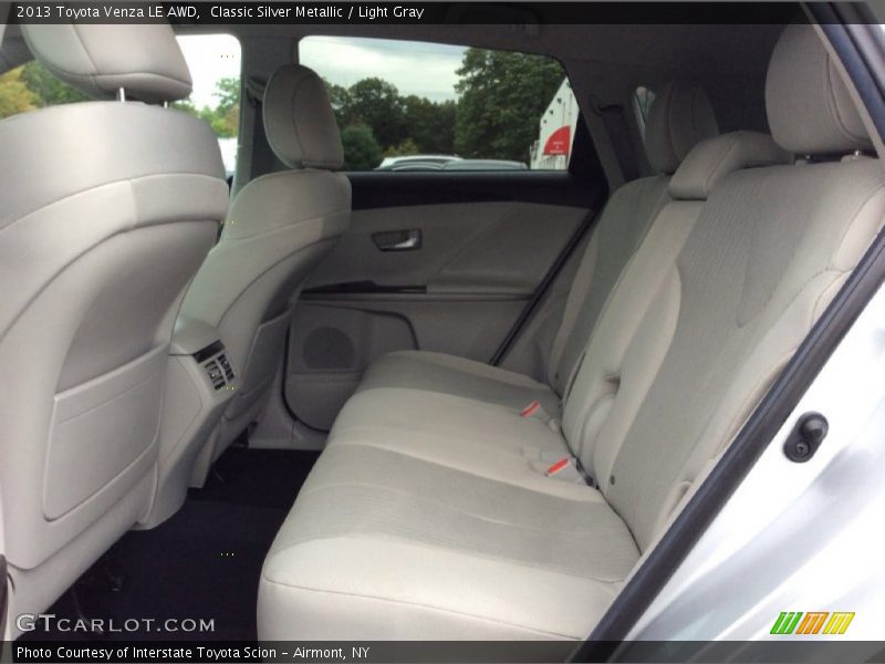 Classic Silver Metallic / Light Gray 2013 Toyota Venza LE AWD