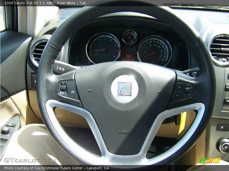 Polar White / Tan 2008 Saturn VUE XE 3.5 AWD