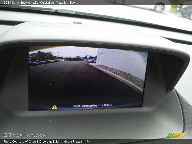 Quicksilver Metallic / Ebony 2014 Buick Encore AWD
