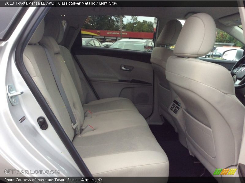 Classic Silver Metallic / Light Gray 2013 Toyota Venza LE AWD