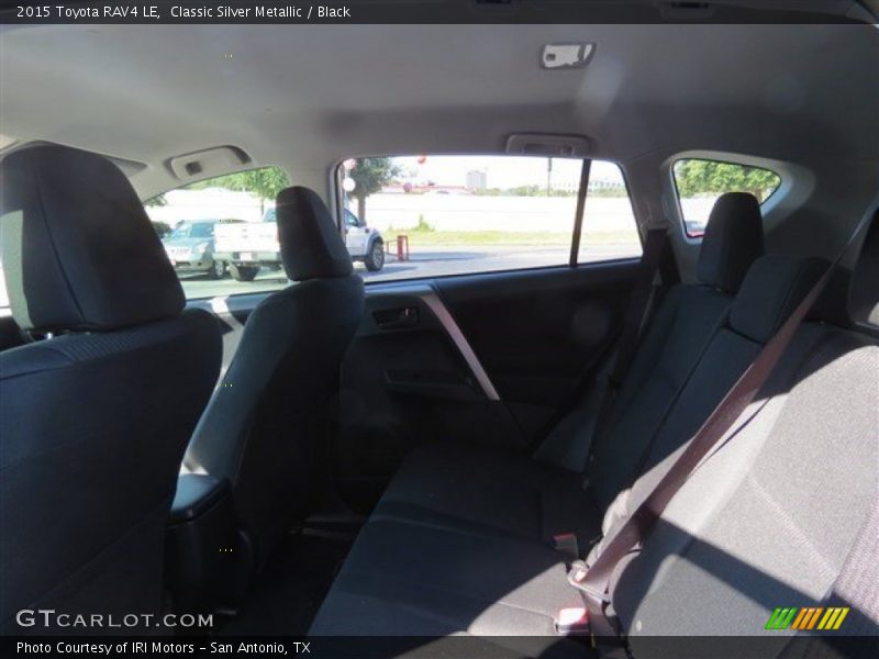 Classic Silver Metallic / Black 2015 Toyota RAV4 LE