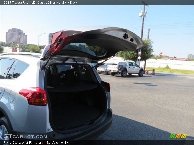 Classic Silver Metallic / Black 2015 Toyota RAV4 LE