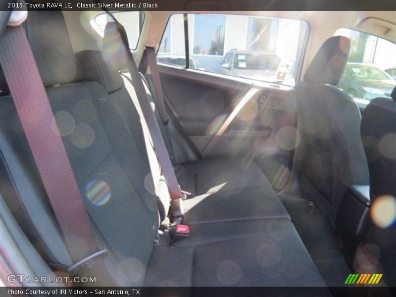 Classic Silver Metallic / Black 2015 Toyota RAV4 LE