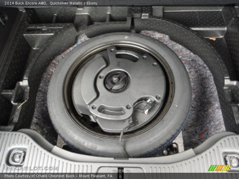 Quicksilver Metallic / Ebony 2014 Buick Encore AWD