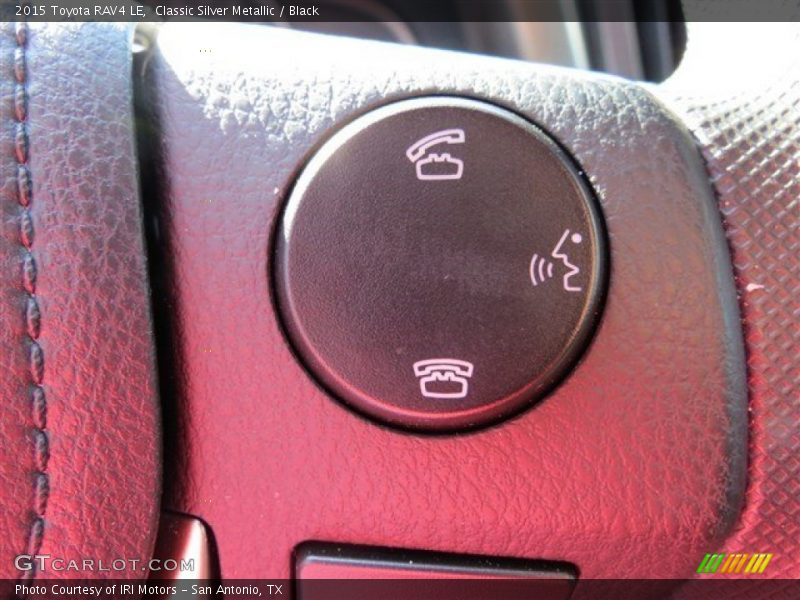 Classic Silver Metallic / Black 2015 Toyota RAV4 LE