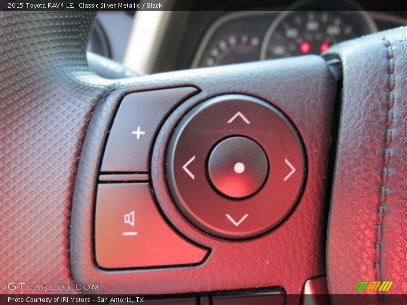 Classic Silver Metallic / Black 2015 Toyota RAV4 LE