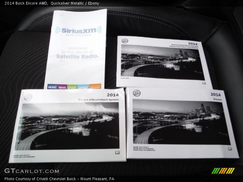 Quicksilver Metallic / Ebony 2014 Buick Encore AWD