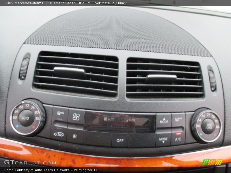 Iridium Silver Metallic / Black 2009 Mercedes-Benz E 350 4Matic Sedan