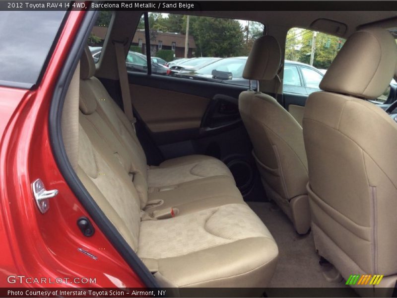 Barcelona Red Metallic / Sand Beige 2012 Toyota RAV4 I4 4WD