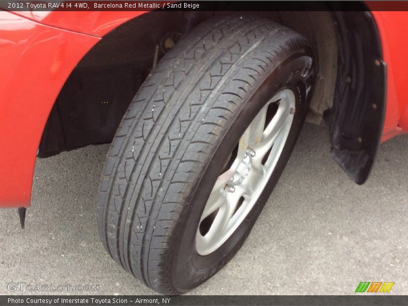 Barcelona Red Metallic / Sand Beige 2012 Toyota RAV4 I4 4WD