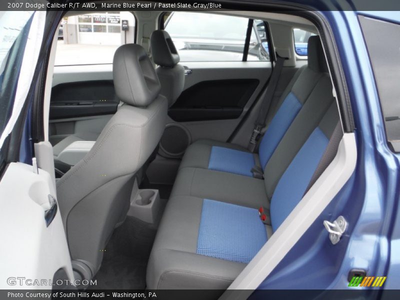 Marine Blue Pearl / Pastel Slate Gray/Blue 2007 Dodge Caliber R/T AWD