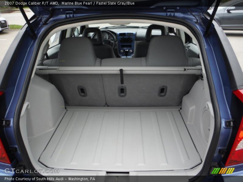 Marine Blue Pearl / Pastel Slate Gray/Blue 2007 Dodge Caliber R/T AWD