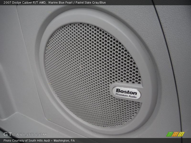 Marine Blue Pearl / Pastel Slate Gray/Blue 2007 Dodge Caliber R/T AWD