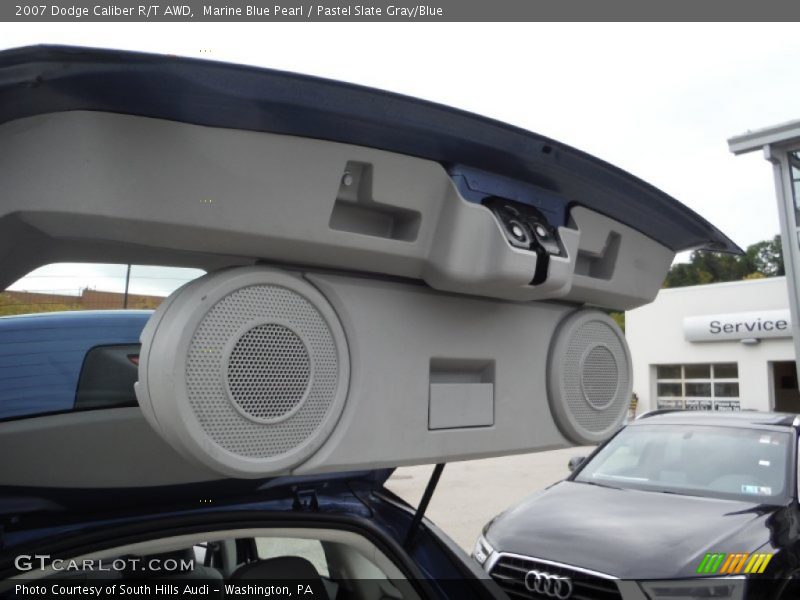 Marine Blue Pearl / Pastel Slate Gray/Blue 2007 Dodge Caliber R/T AWD