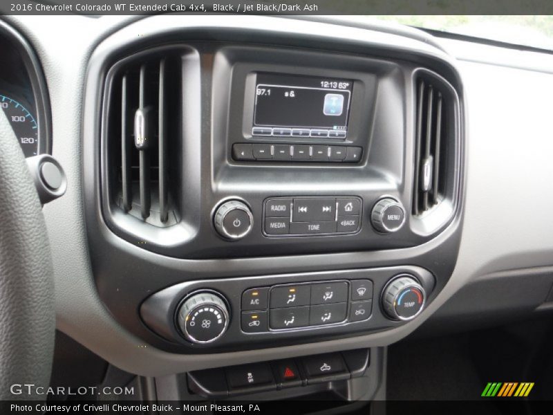 Black / Jet Black/Dark Ash 2016 Chevrolet Colorado WT Extended Cab 4x4