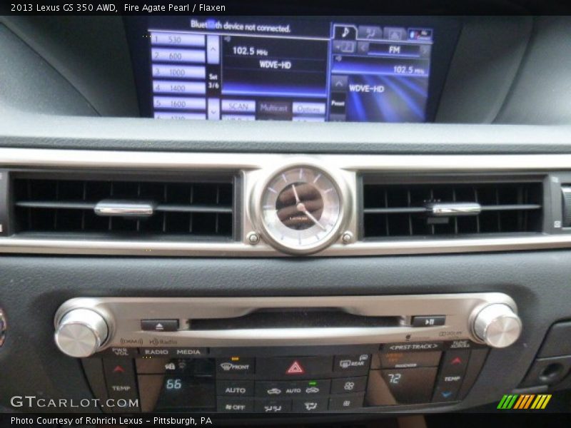 Fire Agate Pearl / Flaxen 2013 Lexus GS 350 AWD