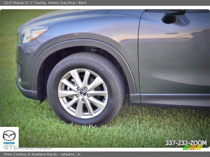 Meteor Gray Mica / Black 2015 Mazda CX-5 Touring