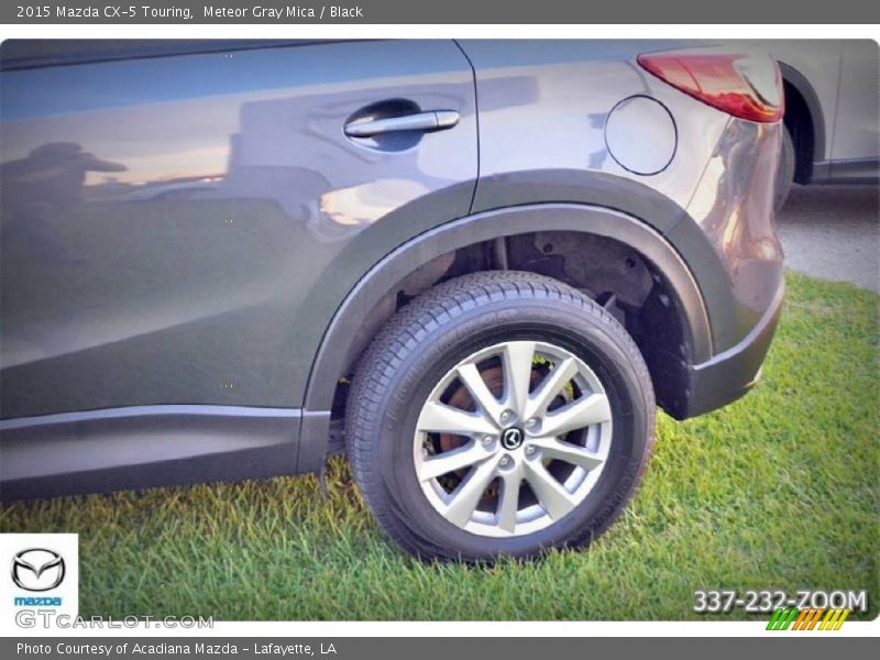 Meteor Gray Mica / Black 2015 Mazda CX-5 Touring