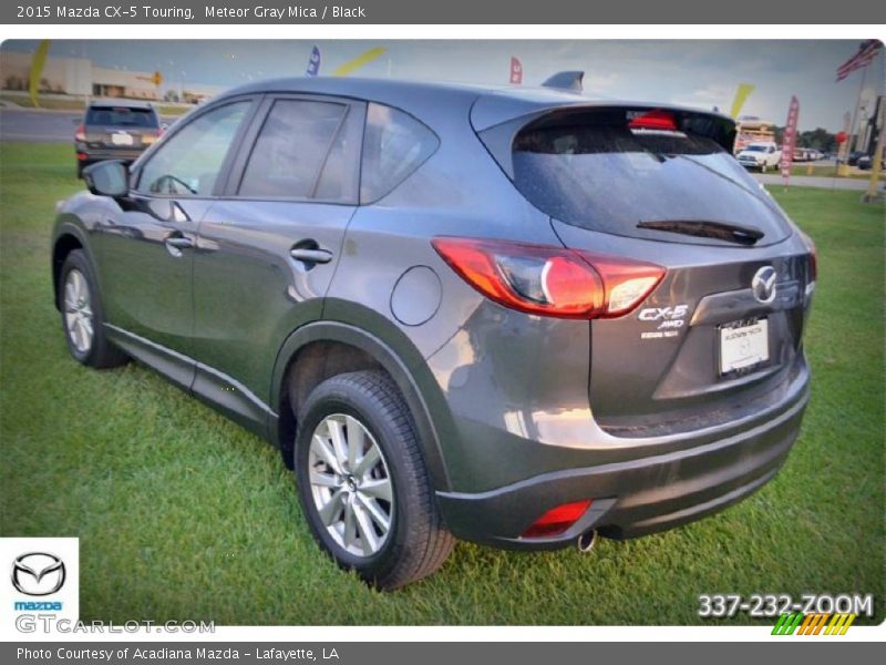 Meteor Gray Mica / Black 2015 Mazda CX-5 Touring