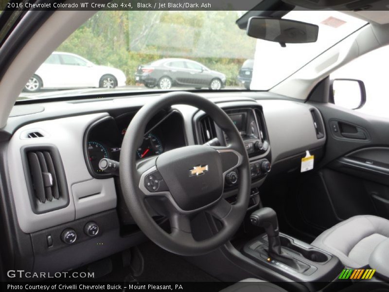 Black / Jet Black/Dark Ash 2016 Chevrolet Colorado WT Crew Cab 4x4